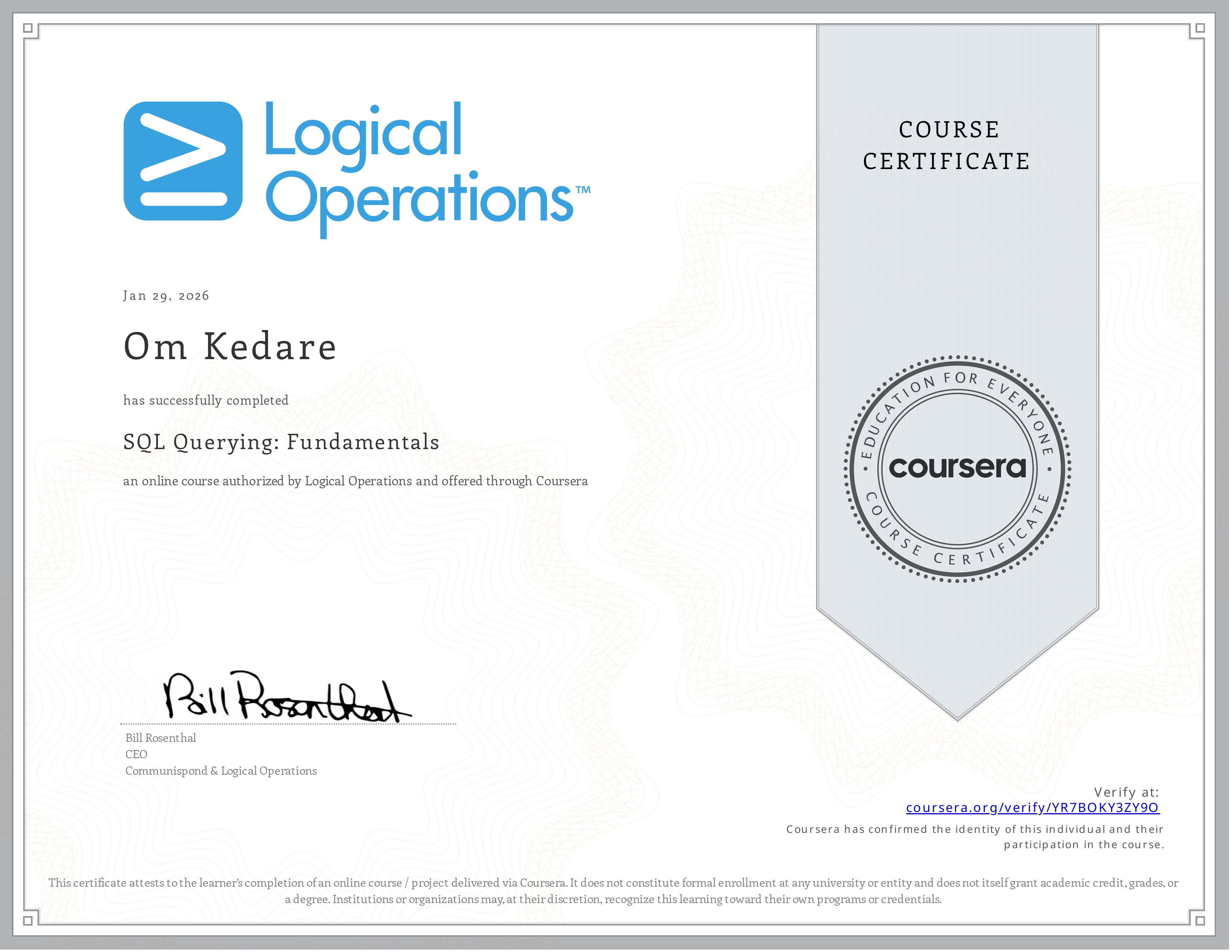 SQL Querying: Fundamentals